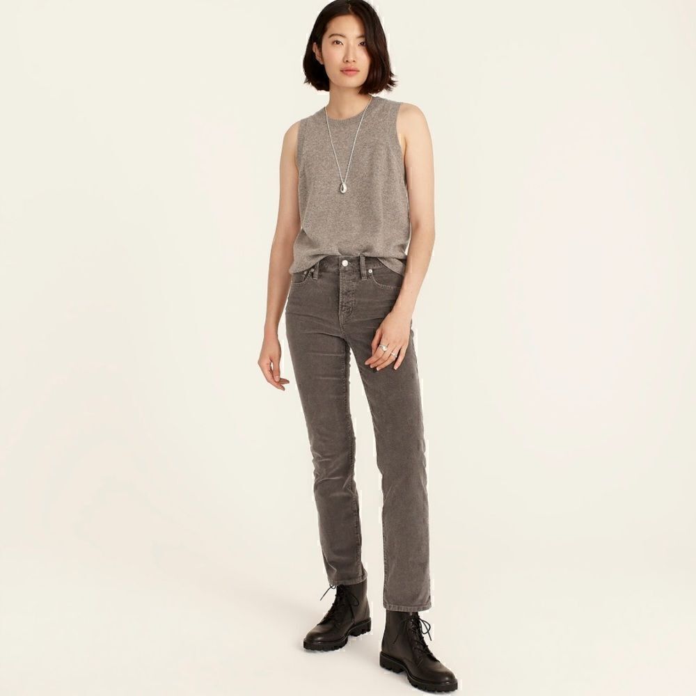 J. crew The Vintage Slim Straight Corduroy Pant Size 29